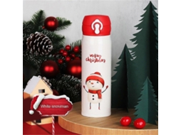 Garrafa Térmica De 450 Ml, Caneca De Natal, Garrafa De Água Com Isolamento A Vácuo, Aço Inoxidável Ly Ebike