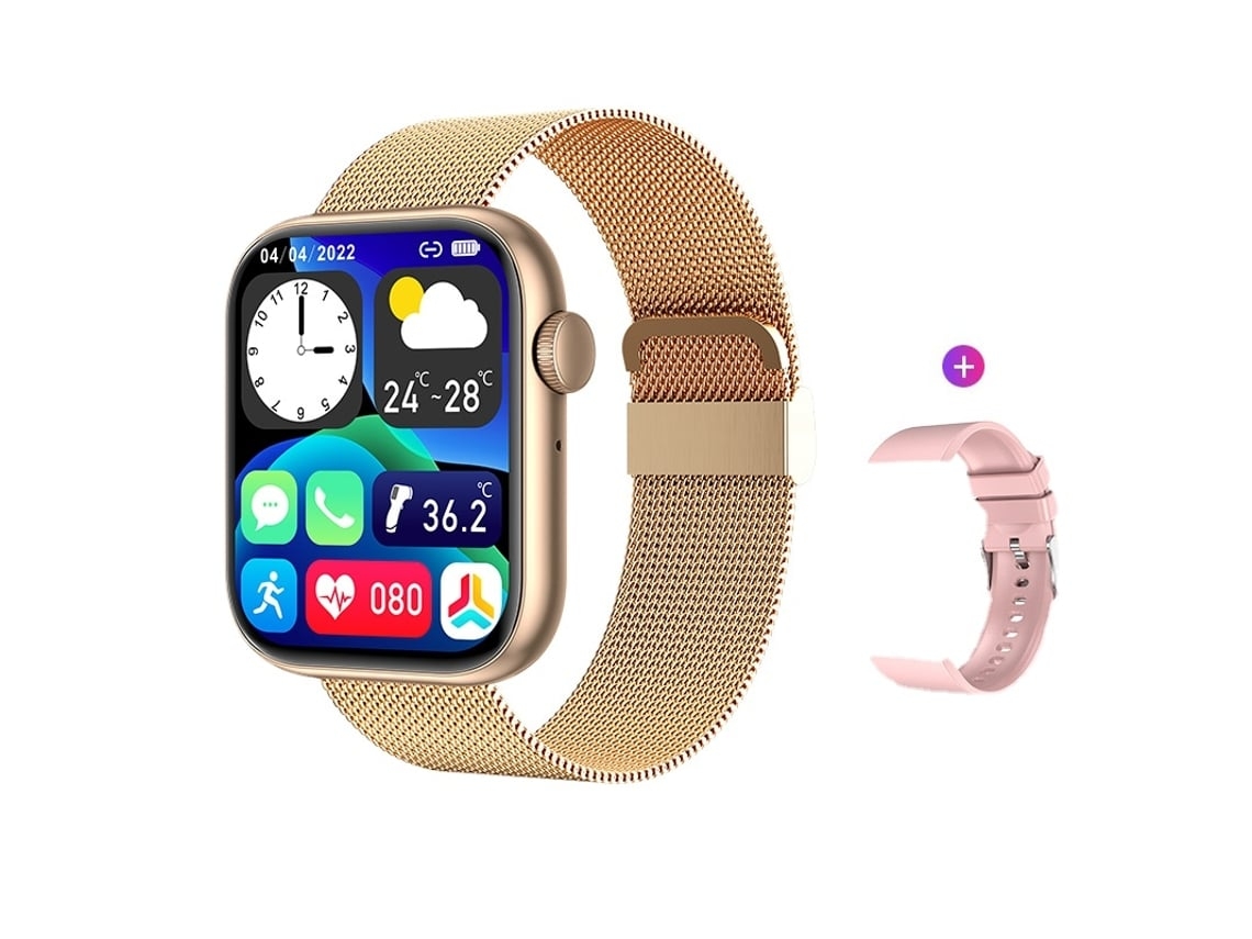 Relógio inteligente Lurelia, masculino, 1,85", 85", Bluetooth, chamadas, temperatura corporal, Android, iOS