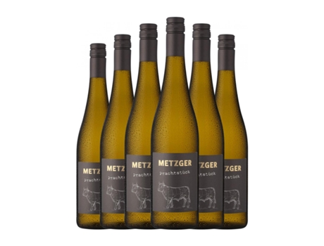 Vinho branco ULI METZGER Prachtstück Weißburgunder Chardonnay KuhbA Seco Pfälz (0.75 L - 6 Unidades)
