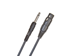 Cabo Microfone 7,5m Pw Cgmic 25 Xlr/jack Ts DADDARIO