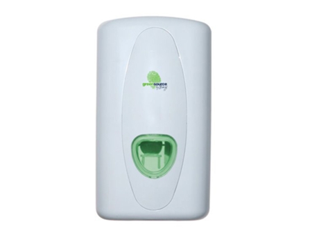 BUNZL Greensource Mini dispensador de toalhas de mão feito de ABS cor branca