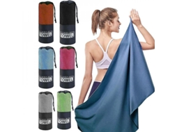 2026-toalha De Praia De Microfibra Para Adultos Viagem Academia Secagem Rápida Absorvente Suave 76x152cm/40x80cm 40*80cm Azul