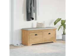 Vidaxl Banco De Corredor Bodo Marrom Mel 118 X 40 X 50 Cm