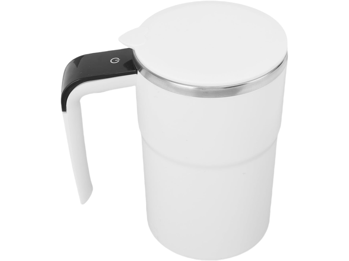 Caneca com Mexedor Automático, Recarregável, com Medição de Temperatura e Ímã para Café. SFUSHOS