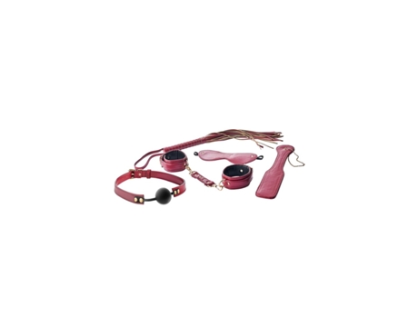 Conjunto Erótico Bondage DREAM TOYS Blaze (Vermelho - Silicone)