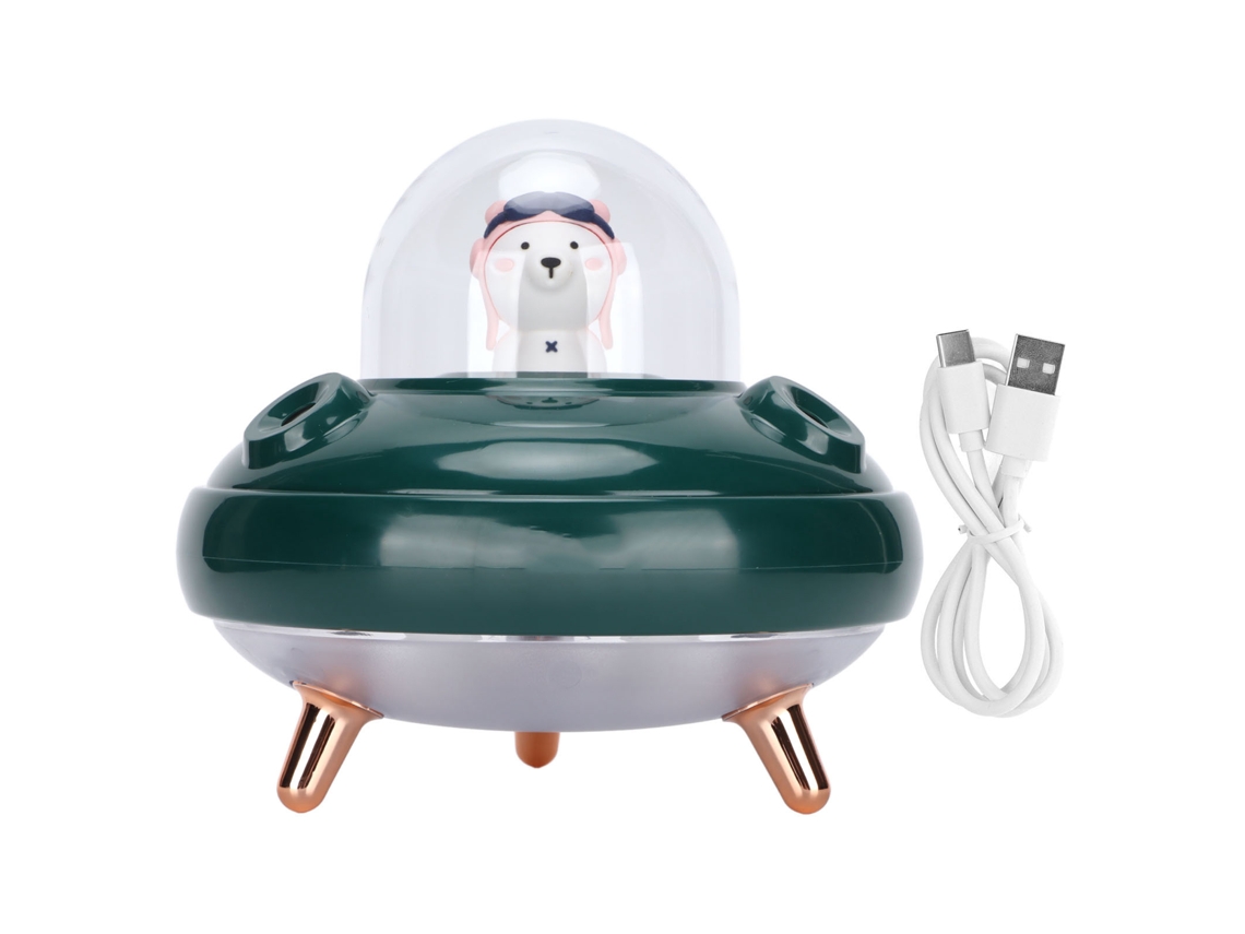 Umidificador LAXISCREED Mini Ufo 400ml Silencioso Luz Noturna