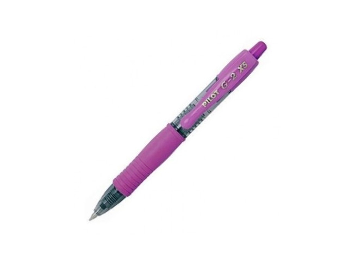C/12 Boligrafo Pilot G-2 Pixie Rosa Punta 0,7mm