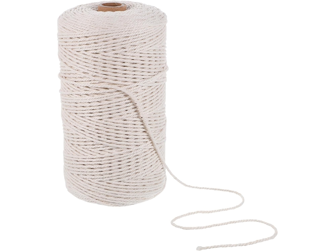 Cordão De Algodão Para Carne Xm, 2.300.450 Mm, Elástico Para Embalagem De Presunto.