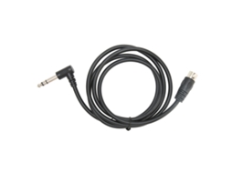 Cabo Lurelia USB Midi Din 5 Pinos 6,35 mm 90° 4,9 Pés, Interface para Teclados, Pianos e Sintetizadores, Microfones