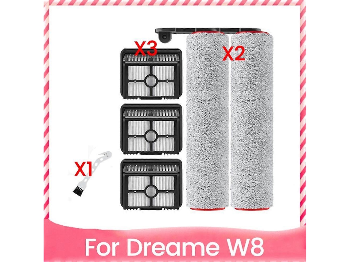 Conjunto De Escova Rotativa E Filtro Hepa Para Aspiradores De Pó E Líquidos Sem Fio W8. Peças Para Aspiradores De Pó E Líquidos._ptg
