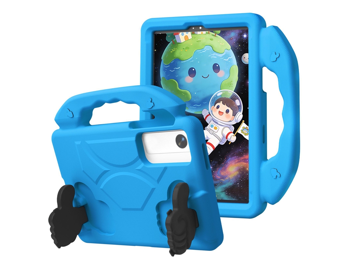Capa Infantil Para Lenovo Xiaoxin Pad Pro Gt Tb-710fu 11.1"(2025) Para Tablet Com Pega E Suporte, Leve E Resistente A Impactos Azul Hexinyigjly