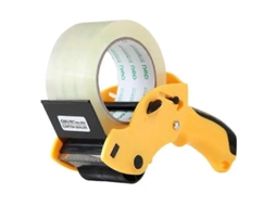 Dispensador De Fita Adesiva Para Embalagem, Ideal Para Selar Fitas Adesivas, Com Suporte Para Escritório, Assento Azul, Design Resistente, Compat