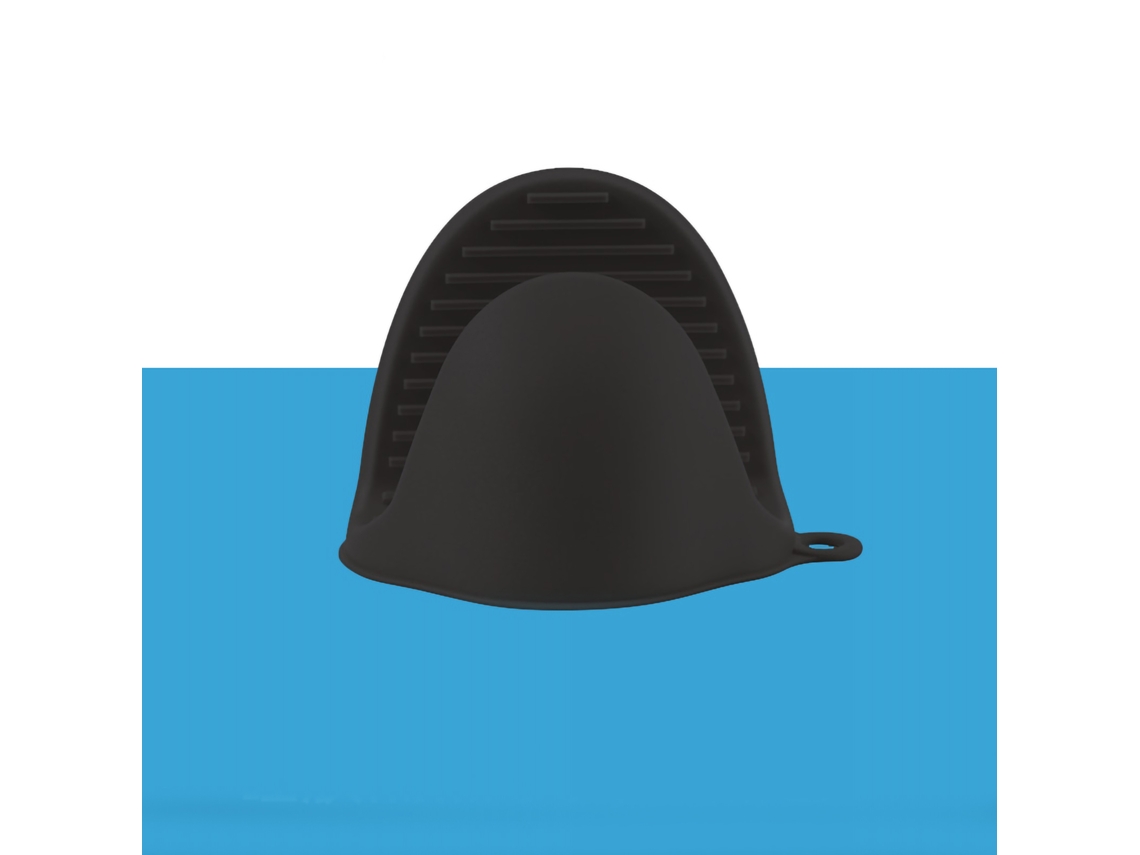 Luva Resistente ao Calor de Silicone com Pinça para Cozinha, Anti deslizante