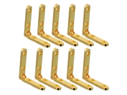 10 Bisagras De 90 Grados Para Caja De Madera, Regalo, Vino, Joyero, Cofre, Bisagra