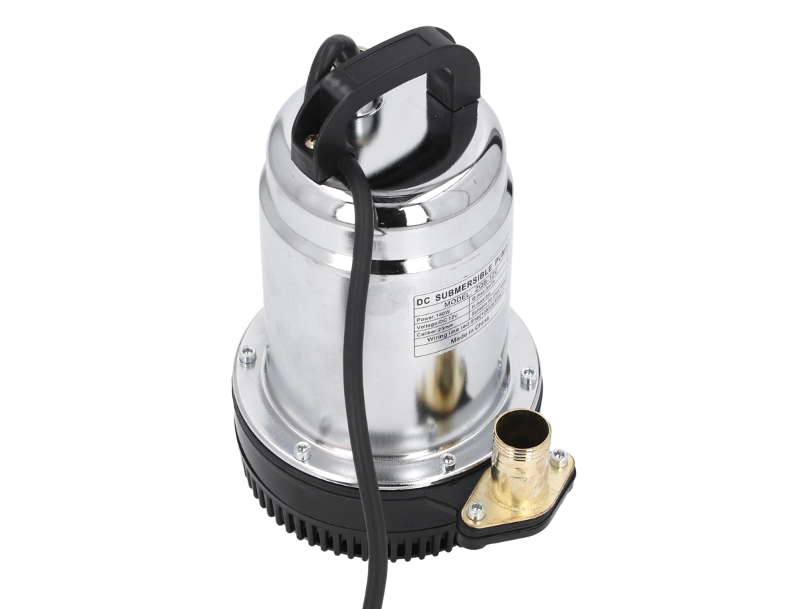 Bomba Submersível Dc Laxiscreed 12v Com Cabeça De 8 Metros Para Água