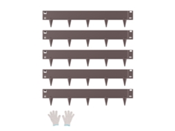 Pcs Borda De Metal De 990 X 181 X 1,5 Mm Com Dentes Afiados, Castanho Vevor