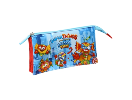 SAFTA Superthings Série 7, Bleu/multicolore, 215x65x120 Mm, Porte-déjeuner