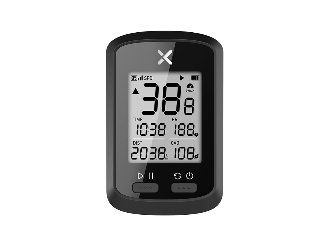 Ciclocomputador Sem Fio Para Bicicleta De Estrada Com Sensores De Velocidade, Distância, Frequência Cardíaca E Cadência.