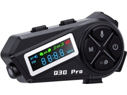 Capa Bluetooth Para Moto, Com Son Hifi E Display Led, Conduíte Conduíte, Resistência Ipx6, Micro Antibruit