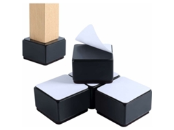 Elevadores De Cama Elevadores De Móveis Adicione 2 Polegadas De Altura, Suporte De Aço Forte Slowmoose