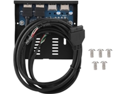 Painel Frontal Para Unidade De Disquete Usb 3.0 E 2.0 3,5 Polegadas,