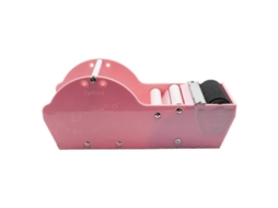 Dispensador de Fita Adesiva Rosa de Mesa, Ativado por Água, para Uso em Escritório. GOKOCO