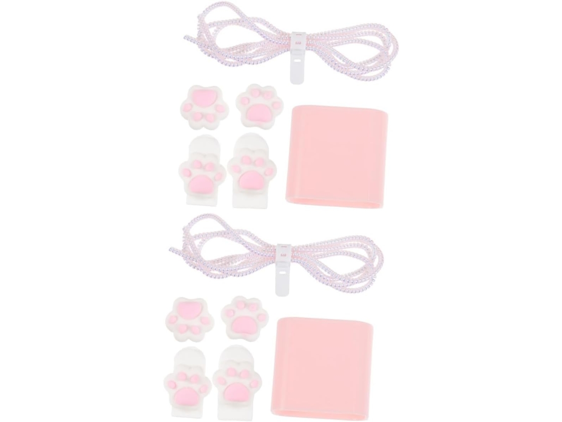 Conjunto com 2 Adaptadores de Estojo para Proteger o Cabo do Carregador. SFUSHOS