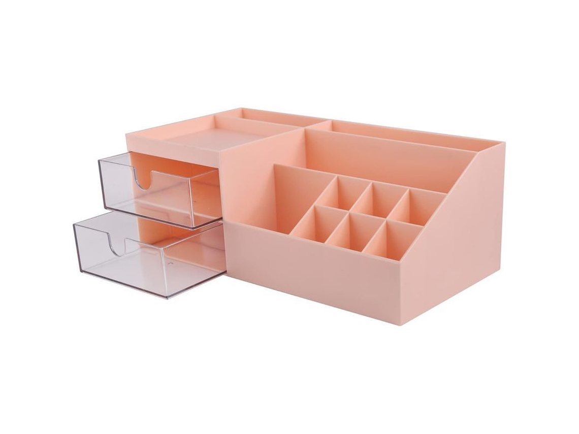 Organizador De Maquilhagem Armazenamento Cosmético Ideal Para Banheiro, Móvel De Maquilhagem E Pia