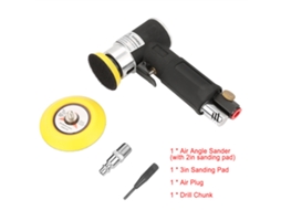 Mini Lixadeira Angular Aérea 90° 2/3 Polegadas para Polimento Pneumático S/MARCA