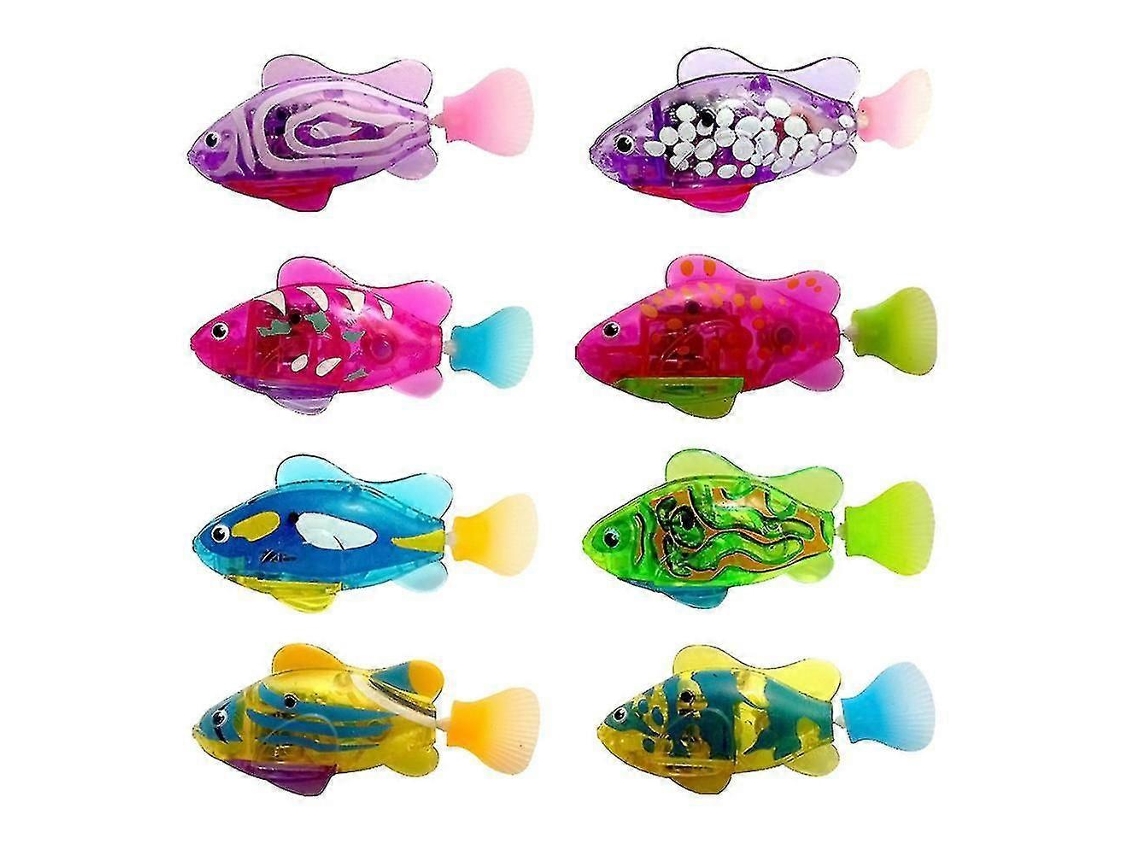 Conjunto De Pesca Brinquedo Elétrico À Prova D Água Infantil Natação Pet Movido Bateria