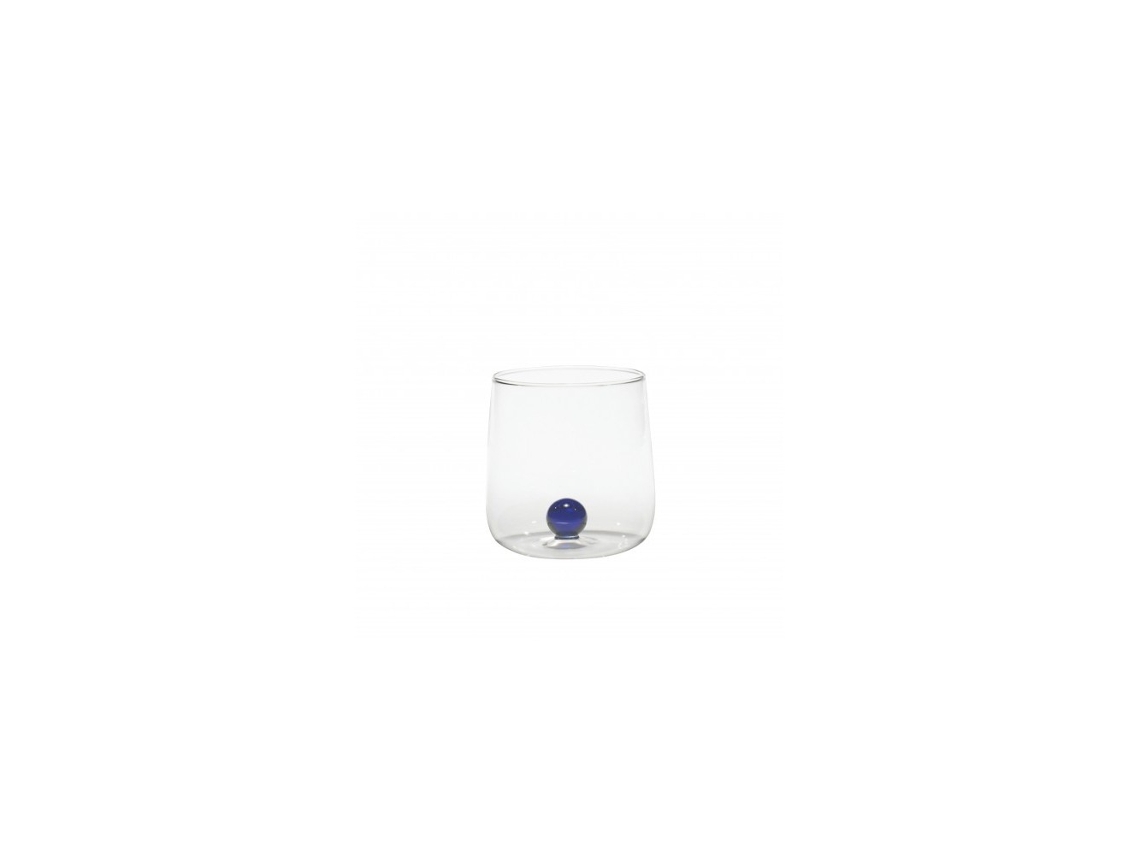 Vidro Borossilicato Bilia Tumbler ZAFFERANO Conjunto 6 Peças Cor Azul