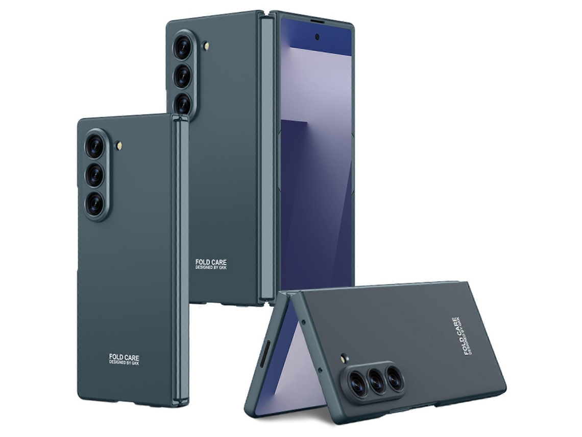 Capa Dobrável De Pc Rígido À Prova De Choque Para Samsung Galaxy Z Fold7 5g (sem Película Frontal) Verde