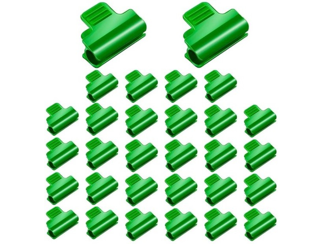 Tuinclips De 30 - 11 Mm - Kunststof - Durável - Antideslizante - Função De Fixação - Apropriado Para Zeildoek - Tuinclips