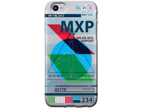 Capa em Silicone , BJ7AIRMXP AirPort MXP Â´MilanÂ´, Apple iPhone 7, 8, Milan