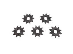 5pcs Engrenagem Dianteira 428 10d Dente Aço Diâmetro Interno 12x17mm Para Corrente 428