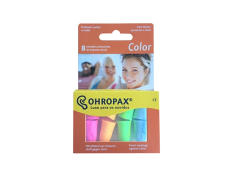 Tampões Ouvidos Espuma Color