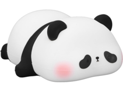 Luminária Noturna Panda De Silicone 3 Em 1 Com Luz Led Suave, Níveis E