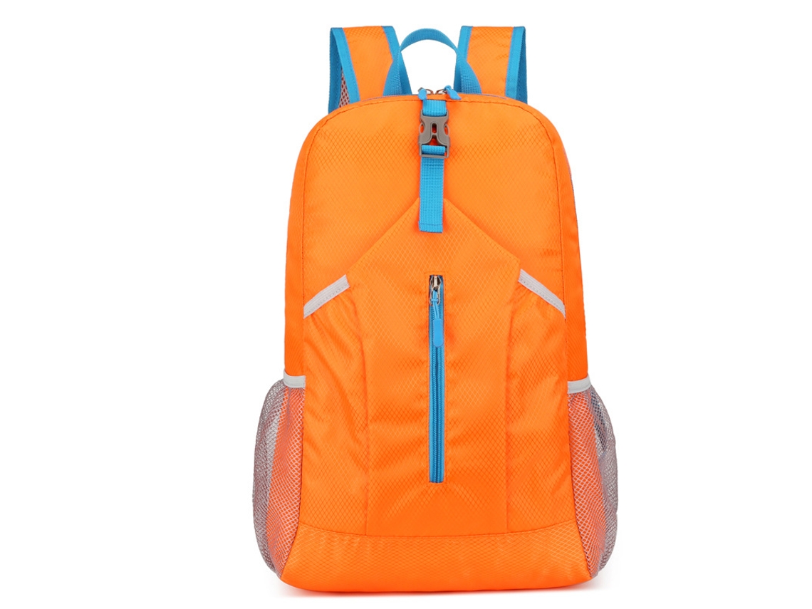 (laranja) Mochila Dobrável De 25 Litros Para Caminhadas, Esportes E Camping, Impermeável E Leve, Para Viagens, Perfeita Para Homens E Mulheres