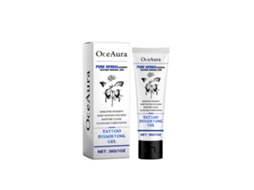 Gel para Tatuagens Oceaura da LAXISCREED, Hidratação, Reparação e Iluminação da Pele