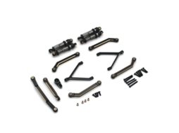 Conjunto De Peças Metálicas Atualizadas Para Fms Fcx24 Unimog Lemur Power Wagon Smasher Chevrolet K5 1/24 Rc Car Veículos Modelos Acessórios