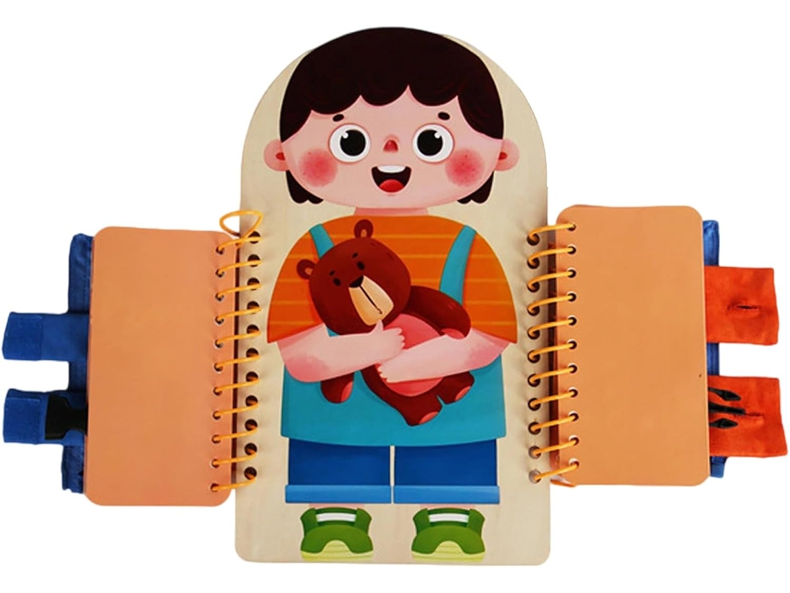 Tabuleiro De Atividades Com Brinquedos Para Habilidades Básicas