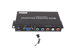 Aetheria conversor Ypbpr Vga para Interface de Multimídia de Alta Definição 1080p com Áudio Adaptador Us Plug