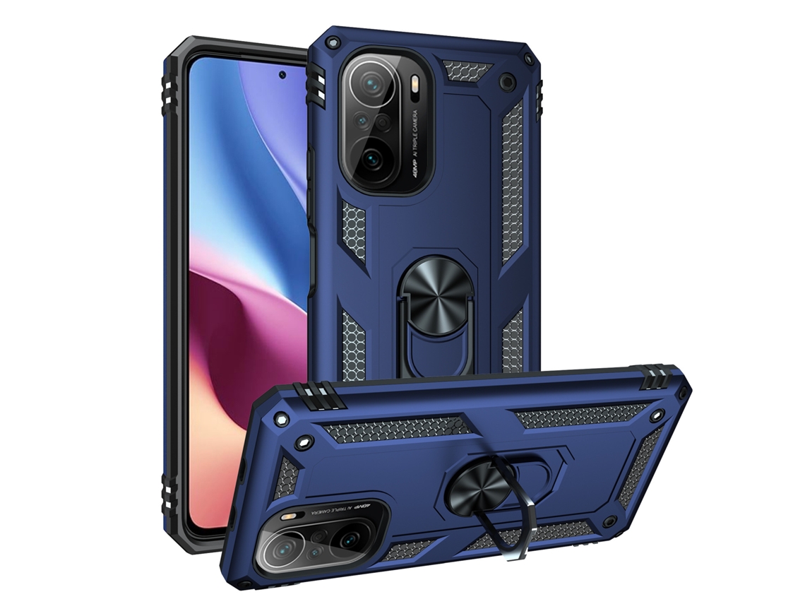 Suporte Magnético Para Capa De Celular Resistente A Quedas De Nível Militarazul, Redmi Note 10/redmi Note 10s/m5s