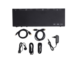 Comutador Kvm de Dois Monitores LAXISCREED 4k 144hz 8k 30hz