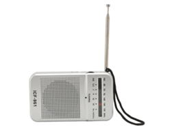 Rádio Am Fm Profissional com Mp3 Wma Wav Mini Vintage para Viagens e Casa Mali