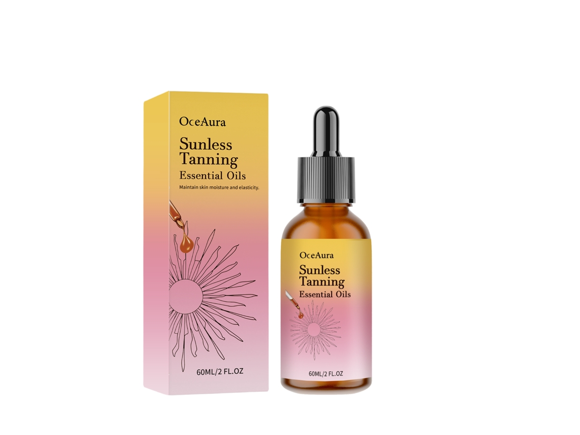 Oceaura Óleo Bronzeador Brilho Natural Corpo