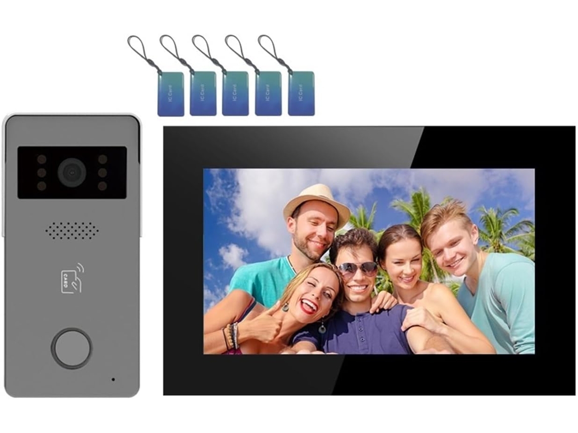 Vídeo Porteiro SFUSHOS com Wi-Fi e Aplicativo