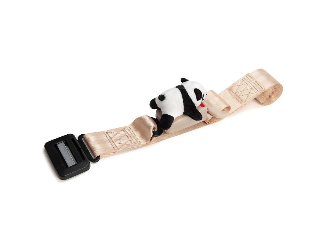Cinto de Segurança Ajustável para Gestantes, Confortável, em Nylon Bege, com Abertura um Clique, Universal U So Carros. GOKOCO