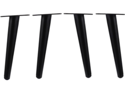 Operitacx Conjunto De 4 Pés Apoio Para Móveis, Pés Para Sofá, Armário, Cama, Mesa De Centro, Pés Niveladores Para Sofá