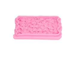 Molde De Fondant De Rosa De Silicona Para Bolos, Chocolate, Velas E Sabão, Ferramenta Prática E Durável Para Decoração Diy